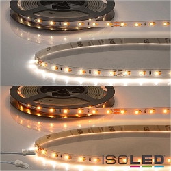 LED CRI919 / 940 MiniAMP Flex strip, 24V, 10W, dynamic white, both sided cable with male plug, 500cm