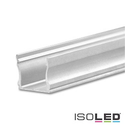 LED surface mount profile PURE12 S, aluminium, 200cm, silver