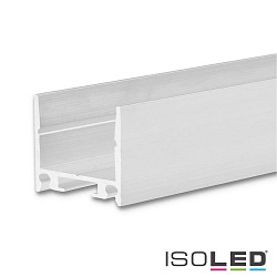 LED Aufbau-/ Leuchtenprofil HIDE SINGLE, Aluminium, 200cm, Wei