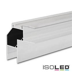 LED Eckprofil HIDE ANGLE, fr 2 LED-Strips, 2x Indirekt (90), Aluminium, 200cm, Wei RAL 9003