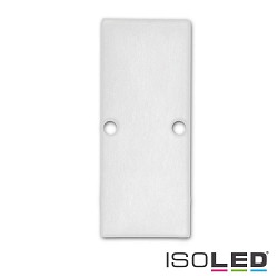 Zubehr fr Profil HIDE DOUBLE - Aluminium-Endkappe EC90 inkl. Schrauben, Wei RAL 9003