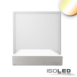 Luminaire de plafond PRO 225MM angulaire, CCT Switch IP20, blanche gradable