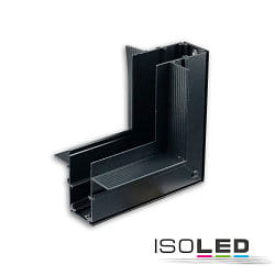 corner connector CORNER 90 VERTICAL - TRACK48 DRYWALL isolated, mechanical, vertacal, black