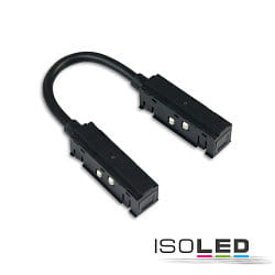 line connector FLEXIBLE 180 - TRACK48 DALI controllable, 4-pole, adjustable, universal, black