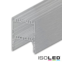 LED Leuchtenprofil LAMP40, Aluminium, pulverbeschichtet, 300cm, silber