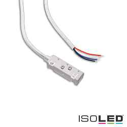 feeder TRACK48 - 50CM CABLE DALI controllable, 4-pole, universal, white