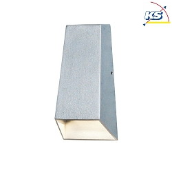 Applique da esterno IMOLA su / gi IP44, Grigio, trasparente 