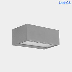 LED Auenwandleuchte NEMESIS, IP65 IK06, Up/Down, 7x17cm, 10.5W 2700/3200/4000K (CCT) 2x89, schaltbar, grau