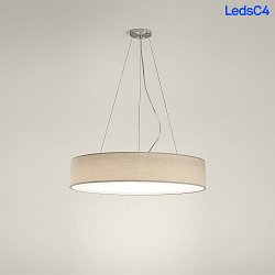 wall and ceiling luminaire BOL 450MM switchable IP23, sand coloured 