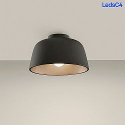 wall and ceiling luminaire MISO  285MM E27 IP20, gold, black dimmable