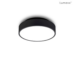 LED Deckenleuchte MOON C260 LED, 14,4W, 2700K, 1323lm, IP20, dimmbar, schwarz