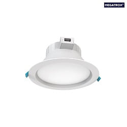 Luce da incasso FILA DF  25CM CCT Switch, commutabile, multipower, con diffusore IP54, bianco  14