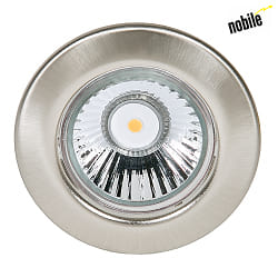 Recessed spot DOWNLIGHT C 1830,  8cm, GX5.3, fixed optics, brushed nickel