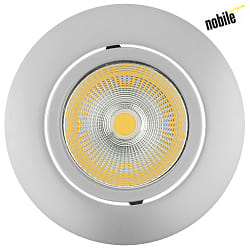 Recessed LED spot 5068 ECO FLAT, round, 350mA, 8W 4000K 750lm 24, CRi>90, dimmable, matt chrome