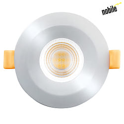 Outdoor LED spot 68 FP IP65, 350mA, 6.6W 3000K 680lm 38, chrome