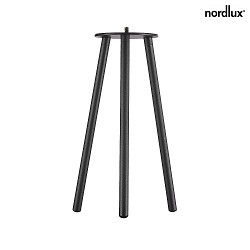 Base lampada per KETTLE TRIPOD 31, Nero opaco