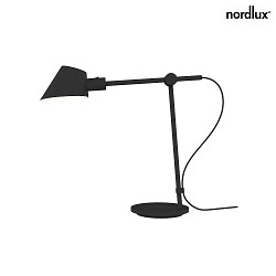 Table lamp STAY LONG, E27, IP20, black