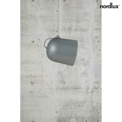 Pendant luminaire ANGLE, E27, gray