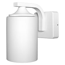 Outdoor Wandleuchte ENDURA CLASSIC LANTERN CYLINDER, IP44, E27,  Aluminium / Opalglas, Wei