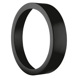 Aufbaurahmen SURFACE BULKHEAD RING 250, fr  25cm, IK10, mit Diebstahl-Schutzschraube, schwarz