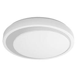 LED Aufbauleuchte SMART + WIFI ORBIS MOON, IP20,  38cm, 34W 3000-6500K (Tunable White) 2000lm 145, PMMA, grau