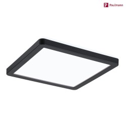 LED Panel ATRIA SHINE, 19x19cm, 230V, 11.2W 4000K 900lm, Kunststoff, Schwarz