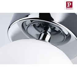 wall and ceiling luminaire GOVE IP44, chrome, mat 