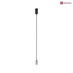 Pendelleuchte RUNA, 200cm, 230V, GU10 max. 20W, Schwarz, Anthrazit