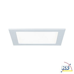 LED Einbauleuchte QUALITY PREMIUM PANEL LED, eckig, IP44, 1x18W, 4000K, 230V, 220x220mm, Wei