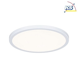 LED Recessed Panel AERO VariFit, round, IP44,  17.5cm, 15W 3000K, white