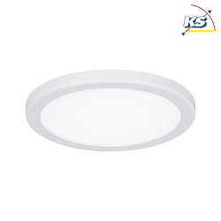 LED Einbau-Panel AREO VariFit ON-OFF, IP44/20, rund,  11.8cm, schaltbar, 8W 4000K 550lm, wei matt