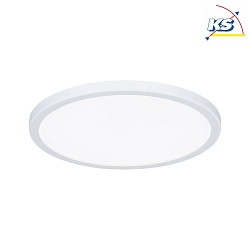 LED Recessed Panel AERO VariFit, round, IP44,  17.5cm, 15W 4000K, white