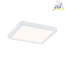 LED Einbau-Panel AREO VariFit ON-OFF, IP44/20, eckig, 23cm, schaltbar, 18W 3000K 1400lm, wei matt