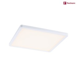 LED Einbau-Panel AREO VariFit 3-STEP-DIM, IP44/20, eckig, 23cm, dimmbar mit Lichtschalter, 18W 3000K 1400lm, wei matt