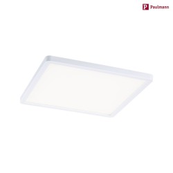 LED Einbau-Panel AREO VariFit 3-STEP-DIM, IP44/20, eckig, 23cm, dimmbar mit Lichtschalter, 18W 4000K 1400lm, wei matt