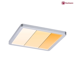 LED Panel AREO VARIFIT 17,5x17,5cm, 13W, 2000 - 4000K, dimmbar, chrom matt