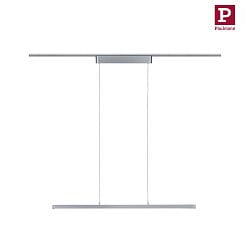 1-phase pendant luminaire URAIL LENTO ZigBee controllable LED IP20, chrome matt dimmable