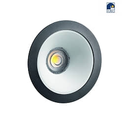 Downlight CYRA S ECO REFIT controllabile da DALI IP20, Verniciato a polvere, Nero dimmerabile