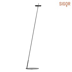 battery floor lamp MAHINA IP20, black dimmable