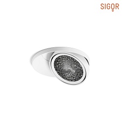 LED Einbauleuchte NIVO 142, 142mm, schwenkbar, 50, 14W, 1800-3000K, 970lm, DTW, IP30, wei