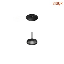 Luminaire  suspension NIVO IP30, noir gradable