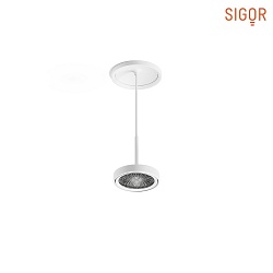 Luminaire  suspension NIVO IP30, blanche gradable