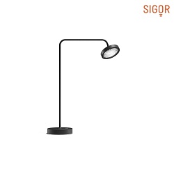 Lampe de table NIVO IP30, noir gradable