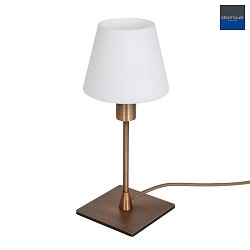 Lampada da tavolo ANCILLA 1-Lampadina, lang, con funzione di commutazione, conico E14 IP20, bronzo spazzolato dimmerabile