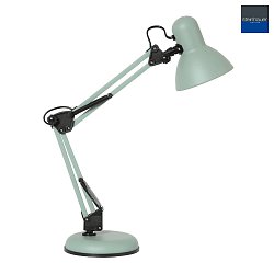 Lampe de table STUDY inclinable E27 IP20, vert