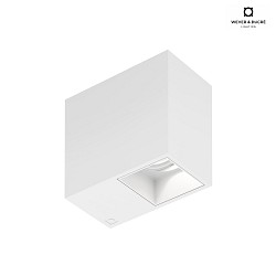 Plafoniera PLANO 1.0 - LED 1-Lampadina, rotazione cardanica IP20, opaco, bianco traffico dimmerabile