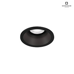 Apparecchio da incasso a soffitto DEEP PETIT IP65 1.0 - LED rigido, corrente costante IP65, nero opaco dimmerabile