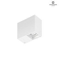 Plafoniera PLANO PETIT 1.0 - LED 1-Lampadina, rotazione cardanica IP20, opaco, bianco traffico dimmerabile