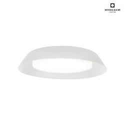 LED Wall /Ceiling luminaire TOWNA 2.0, IP44,  37.1cm, 3000K, dimmable, white