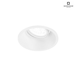 Apparecchio da incasso a soffitto DEEP ADJUST 1.0 - LED rotazione cardanica, con molle a scatto IP20, opaco